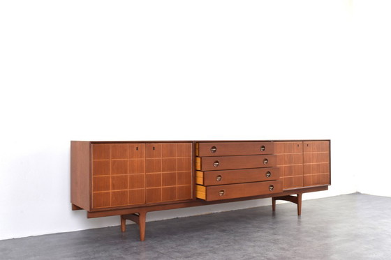 Image 1 of Mid-Century Teak Sideboard by Rolf Rastad & Adolf Relling for Gustav Bahus