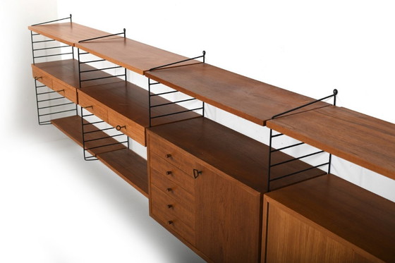 Image 1 of Shelf System by Kajsa & Nils Nisse Strinning for String AB 1950s
