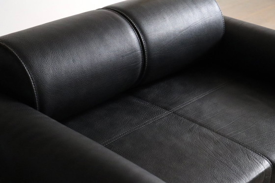 Image 1 of Marzio Cecchi sofa daybed in buffalo leather, Italy 1970s