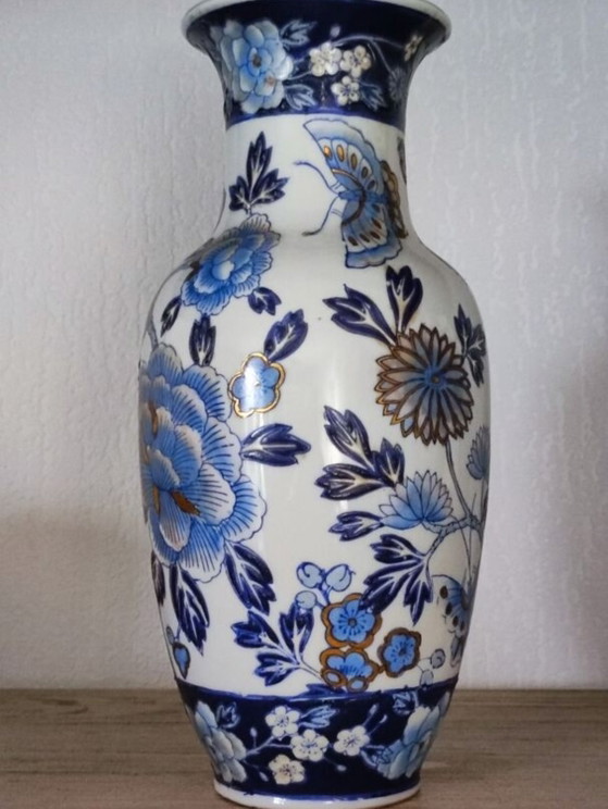 Asiatische Vase – Qianlong, Vasen, Ceramic (photo 2 of 8)