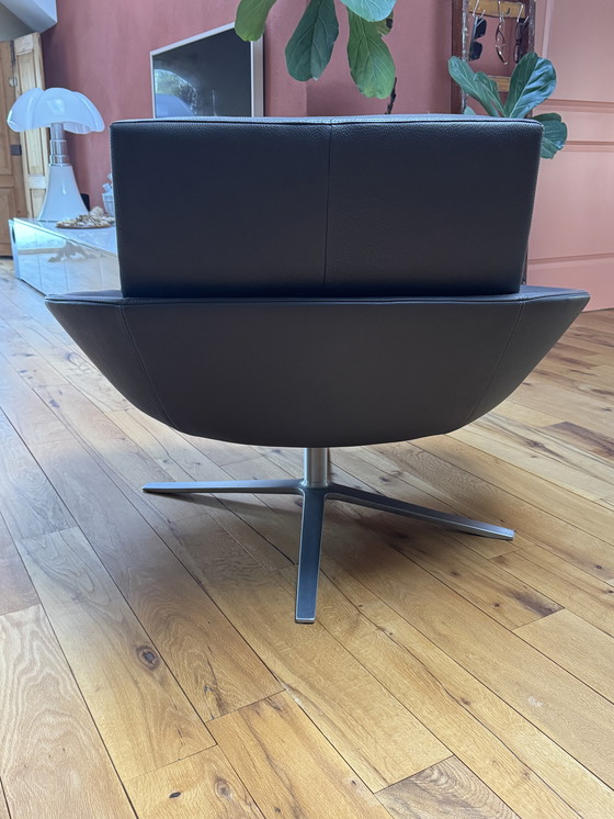 Image 1 of Montis Hugo Drehsessel aus braunem Leder