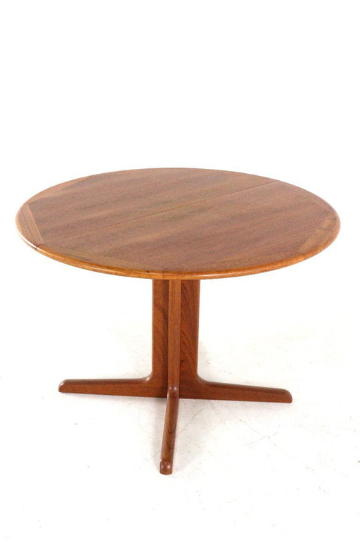 Silkeborg Ronde 1x Verlengbare Teak Eettafel Deens – Wood