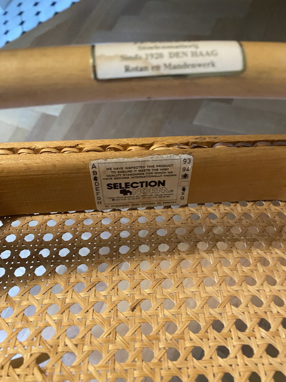 Three Thonet Chairs From The 90s – Dining chairs, Wood, Rattan (photo 7 of 10)