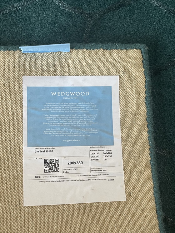 Image 1 of Brink and Campman Wedgwood carpet Teal