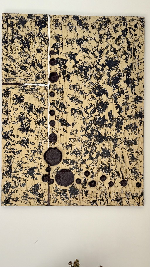 Baby Bloom – Originalkunstwerk auf strukturierter Leinwand