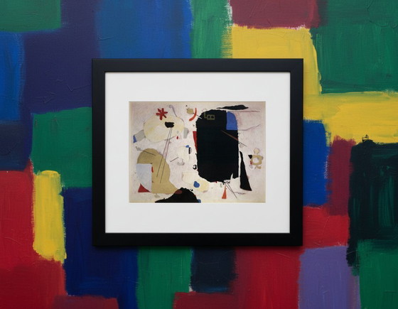 Image 1 of Baumeister, Willi - Montaru sobre rosa - Impresión artística