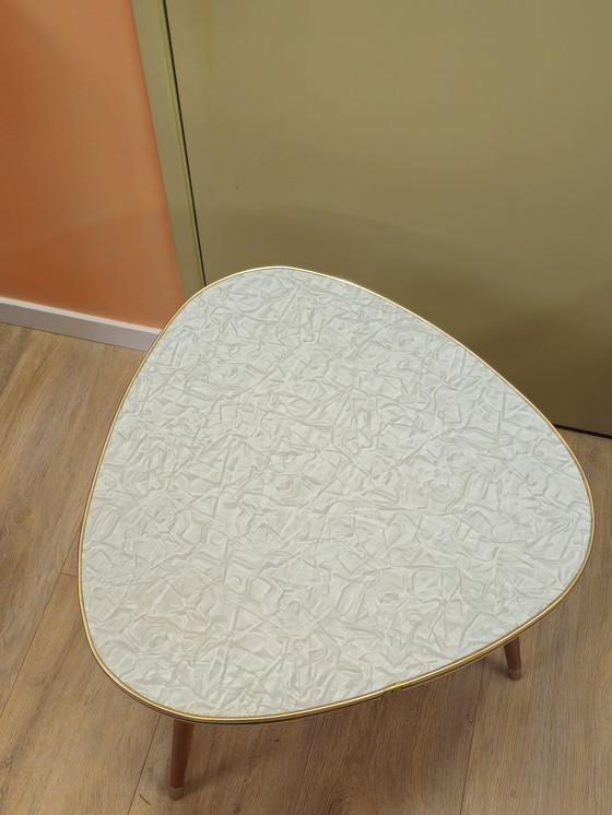 Image 1 of Vintage Formica Coffee Table Side Table Plant Table