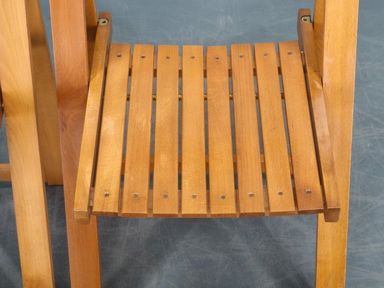 Image 1 of Ensemble de 4 chaises pliantes Trieste d'Aldo Jacober pour Alberto Bazzani