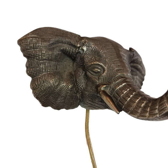 Image 1 of Lampada da parete Elephant in ottone massiccio