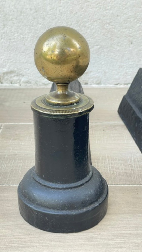 Alari Neoclassici GHISA e OTTONE – Oggetti decorativi, Brass, Cast Iron (photo 9 of 27)