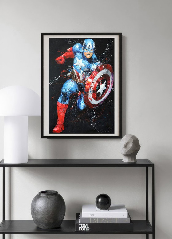 Captain Amercia "The First Avenger" – Giclée Prints, Paper (photo 4 of 5)