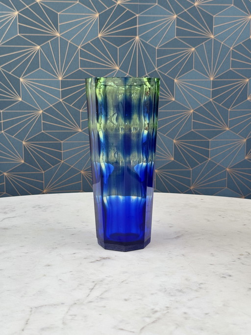 Rainbow Vase by Aknuny Astvatsaturyan Leningrad Art Glass Factory, USSR, 1960s