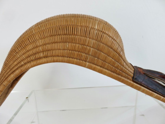 Antica Chistera Guanto Grande, 64cm, Sport Basco, Paesi Baschi, Francia – Oggetti decorativi, Rattan (photo 4 of 16)