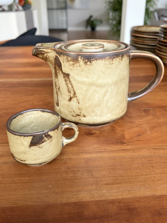 Image 1 of 68-Piece Vintage Dinnerware From Suisse Langenthal (Savanna Sahara)