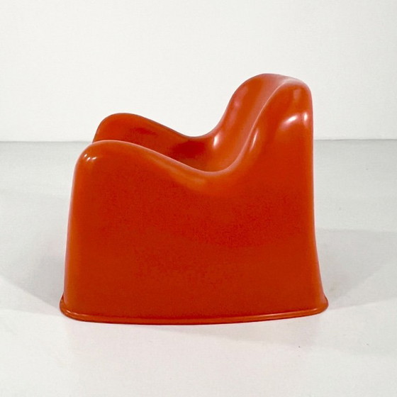 Image 1 of Oranger Toga-Sessel von Sergio Mazza für Artemide, 1960er Jahre