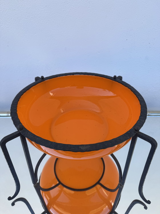 Image 1 of Ciotola con piedistallo in stile Art Déco KOLEK