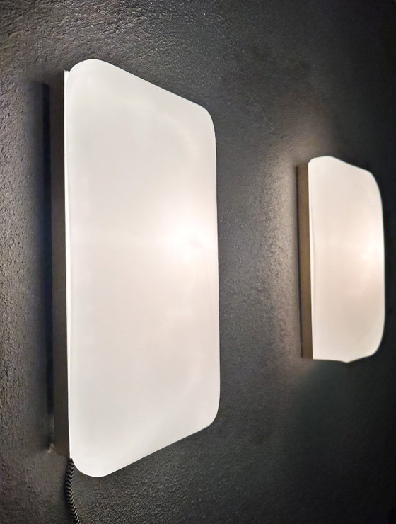 Image 1 of Paire d'appliques murales vintage