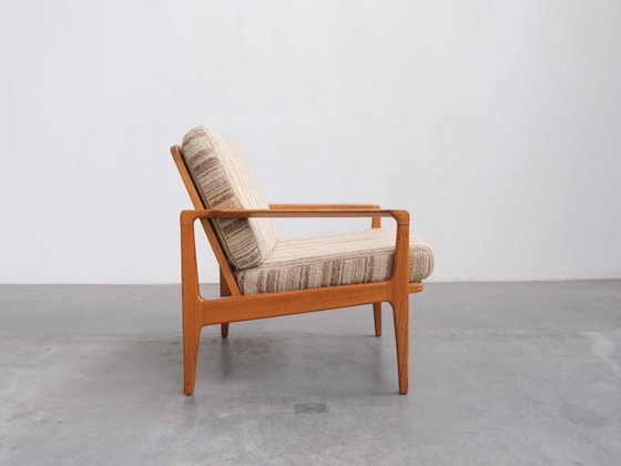 Image 1 of Ensemble de 2 chaises longues en teck style danois Mid-Century