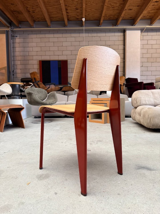 Silla Vitra Standard de Jean Prouvé (existencia: 3) – Sillas de comedor, Metal, Wood (photo 11 of 16)