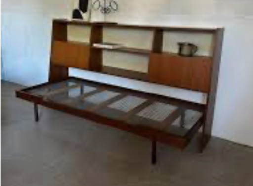 lit de jour vintage met ombouw pastoe stijl