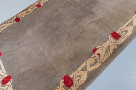 Image 1 of Vintage Limited Edition Italian rug ‘Tulipano’ from Voghi for Villa d’Este