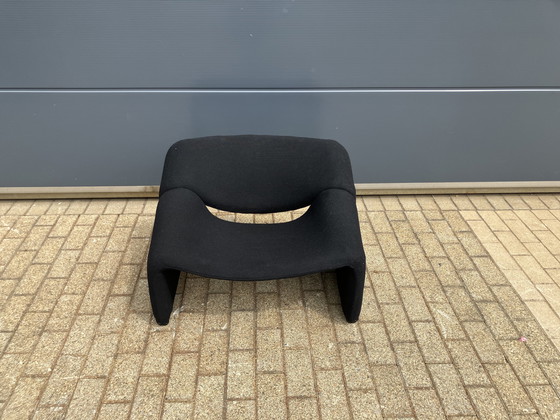 Image 1 of Artifort Groovy F598 y silla Tongue F577, Pierre Paulin para retapizar