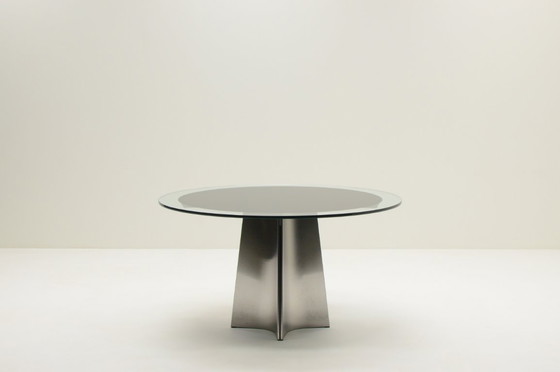 Image 1 of UFO dining table by Luigi Saccardo for Arrmet, 1970s Italy. 