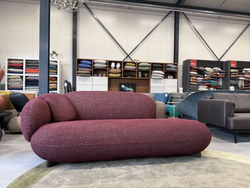 Leolux Pulla Divan XL Sofa Mondo fabric Viola 225xD105