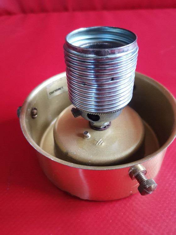 Image 1 of Lámpara de techo estilo Hollywood Regency de los años 70, Glashütte, Limburgo.