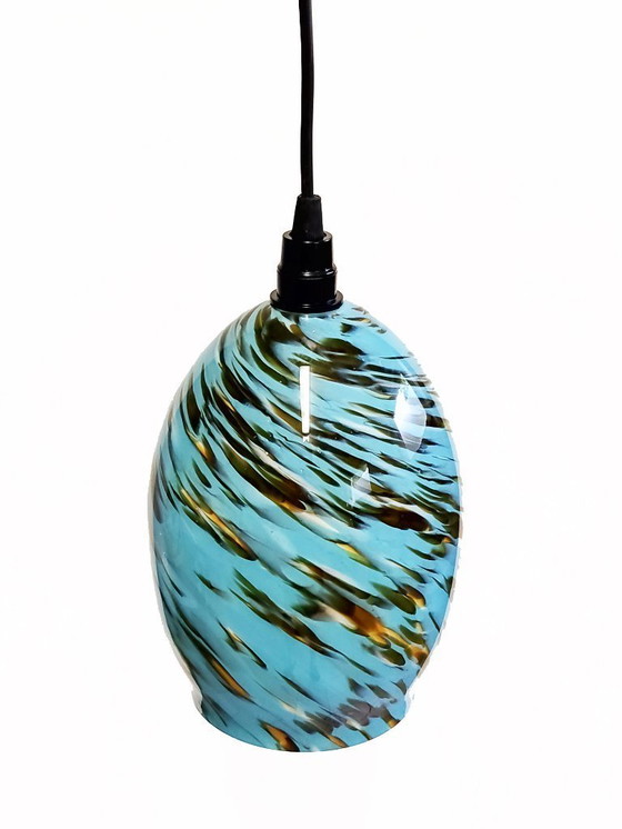 Image 1 of lampada a sospensione in vetro esotico