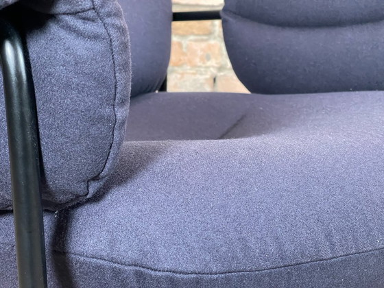 Fogia Bollo Lounge Chair - azul oscuro | Andreas Engesvik – Sillones, Metal, Textil (photo 14 of 16)
