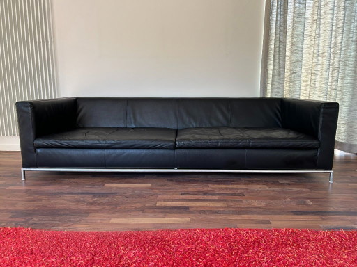 B&B Italia George – Antonio Citterio - 3 Zit Sofa (2005) In Uitzonderlijk Mooie Staat incl. Lederen Kussen – 3 5 zitsbanken