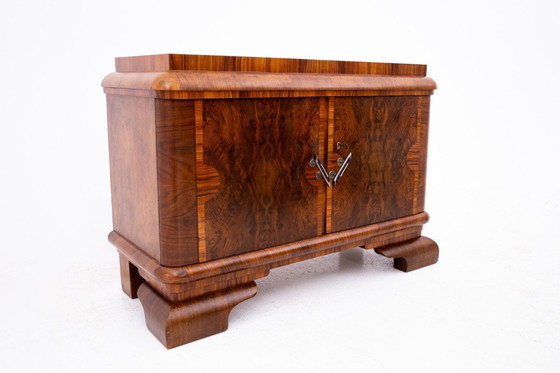 Image 1 of Art Deco Chest of Drawers, Poland, 1940s