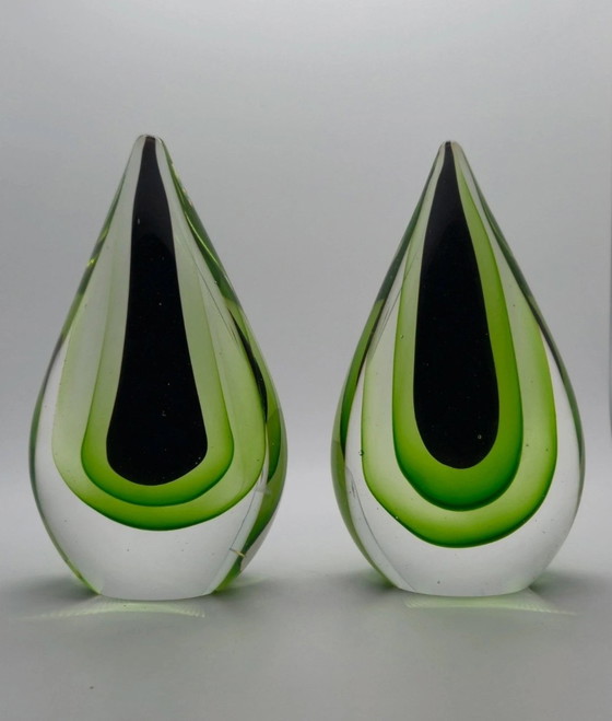 Image 1 of Glazen ornamenten druppel 