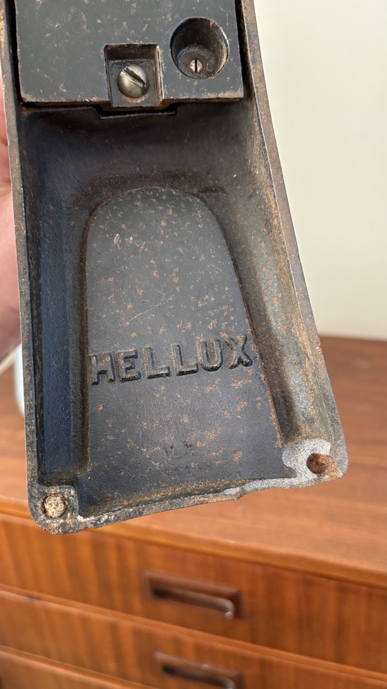 Image 1 of Bauhaus "Bank" lamp uit de jaren 1930 (Hellux)