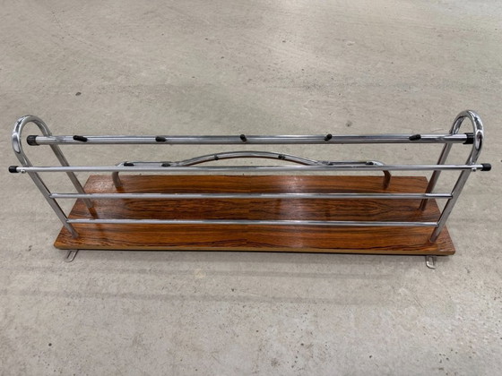 Vintage Buisframe Wandkapstok – Kapstokken, Wood (photo 9 of 10)