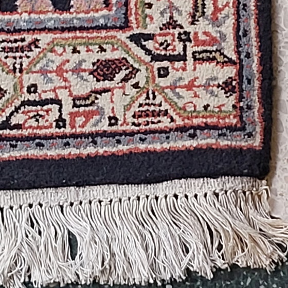 Image 1 of Tapis persan en laine noué à la main Mir, tapis oriental vintage