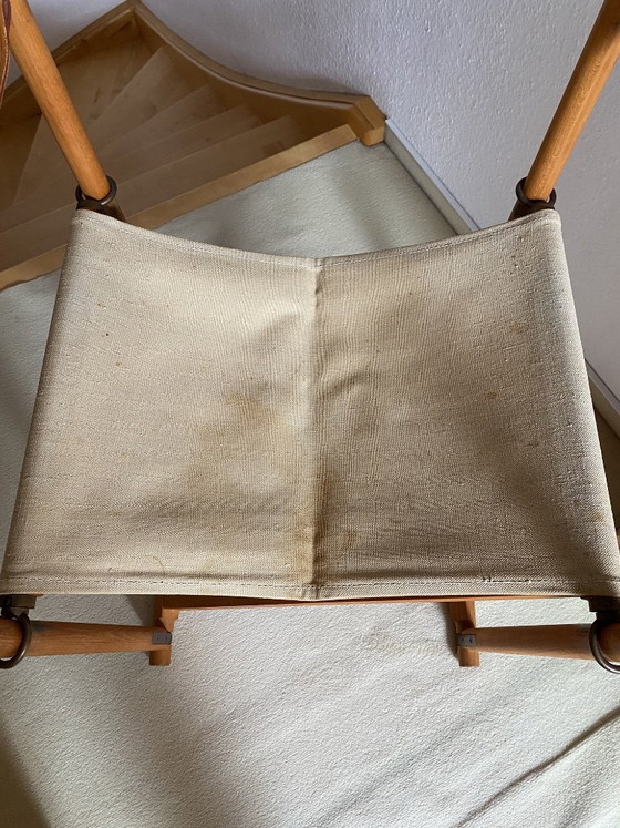 Image 1 of 4 chaises pliantes Mogens Koch Cado Safari MK16 - Design danois
