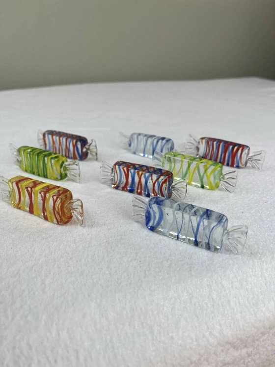 8 Murano knife rests – Table accessories, Crystal, Murano Glass, Vintage (photo 8 of 8)