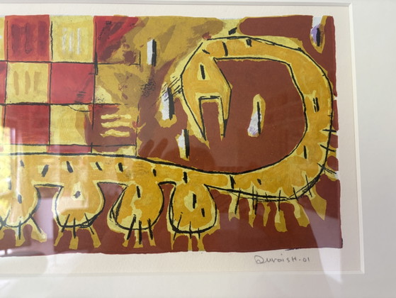 Gesigneerde zeefdruk Quraish, 2001, handgenummerd – Litho's & Zeefdrukken, Other (photo 7 of 7)