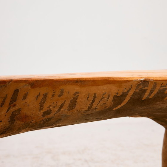 Image 1 of MK11294 Brutalistisch grenen bankje