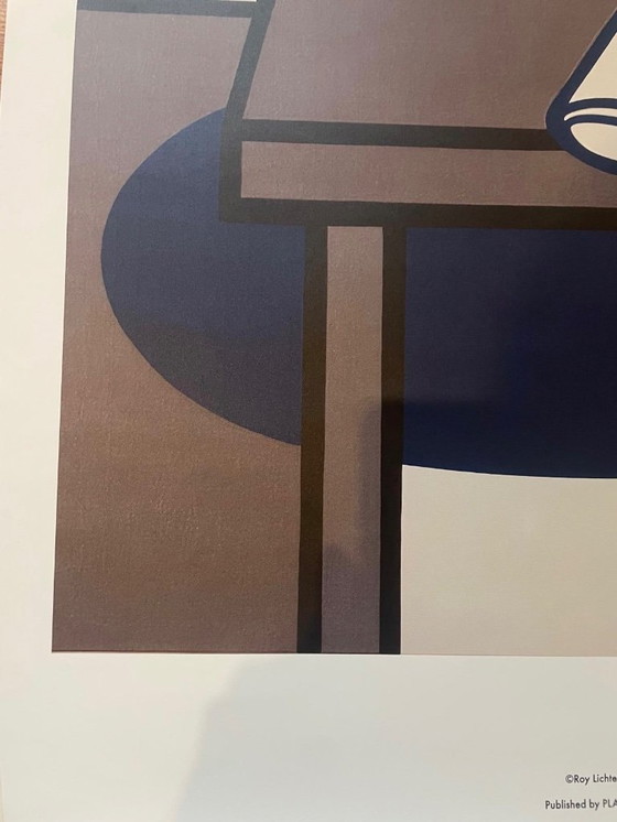 Image 1 of Nature morte à la lampe de table de Roy Lichtenstein