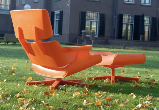 Fauteuil lounge MAL 1956 - extérieur – stoelen fauteuils, Plastic (photo 2 of 6)
