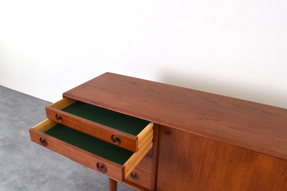 Image 1 of Mid-Century Noors teakhouten dressoir van Bruksbo, jaren 60.