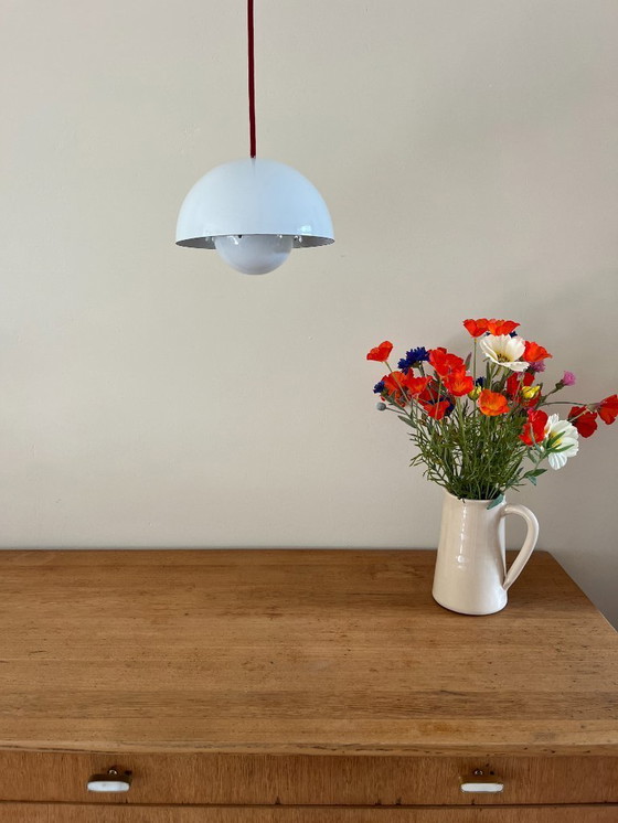 Image 1 of Vaso da fiori vintage Louis Poulsen - Verner Panton - VP1