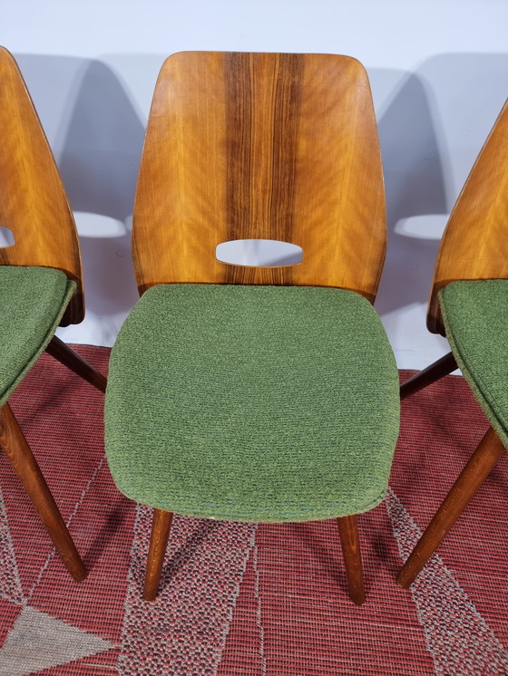 Image 1 of Vintage eetkamerstoelen 1970, set van 4