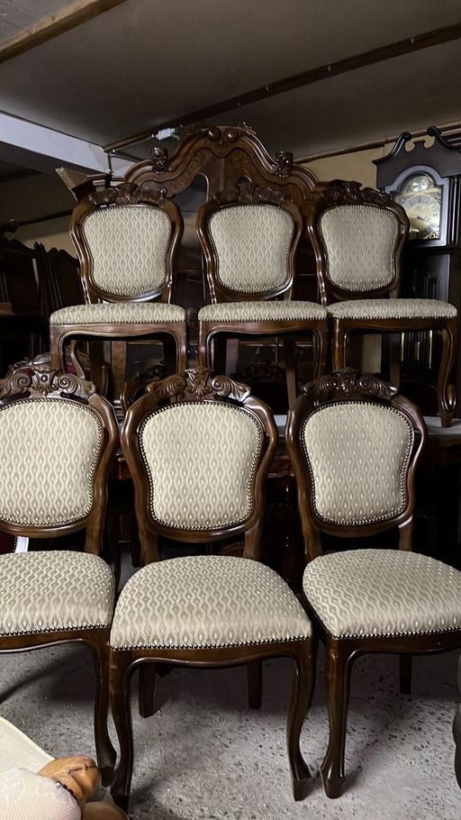 6 Baroque Dining Room Chairs