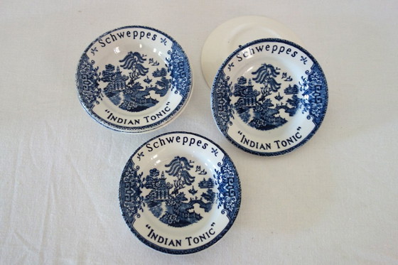 Image 1 of 6 coupelles Schweppes ramasse monnaie vintage