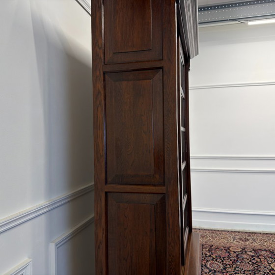 Libreria classica inglese con ante scorrevoli in vetro – Librerie, Glass, Wood (photo 6 of 13)