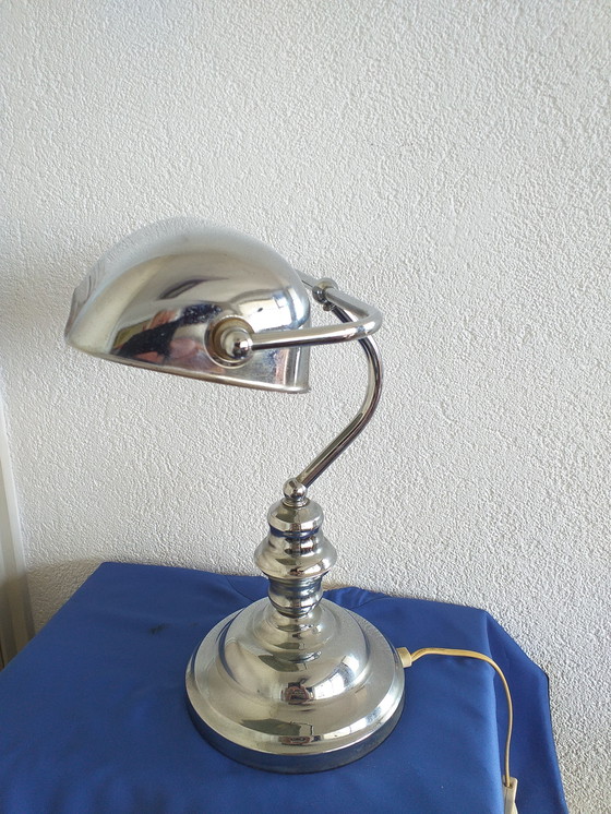 Image 1 of  Alte Bankierlampe